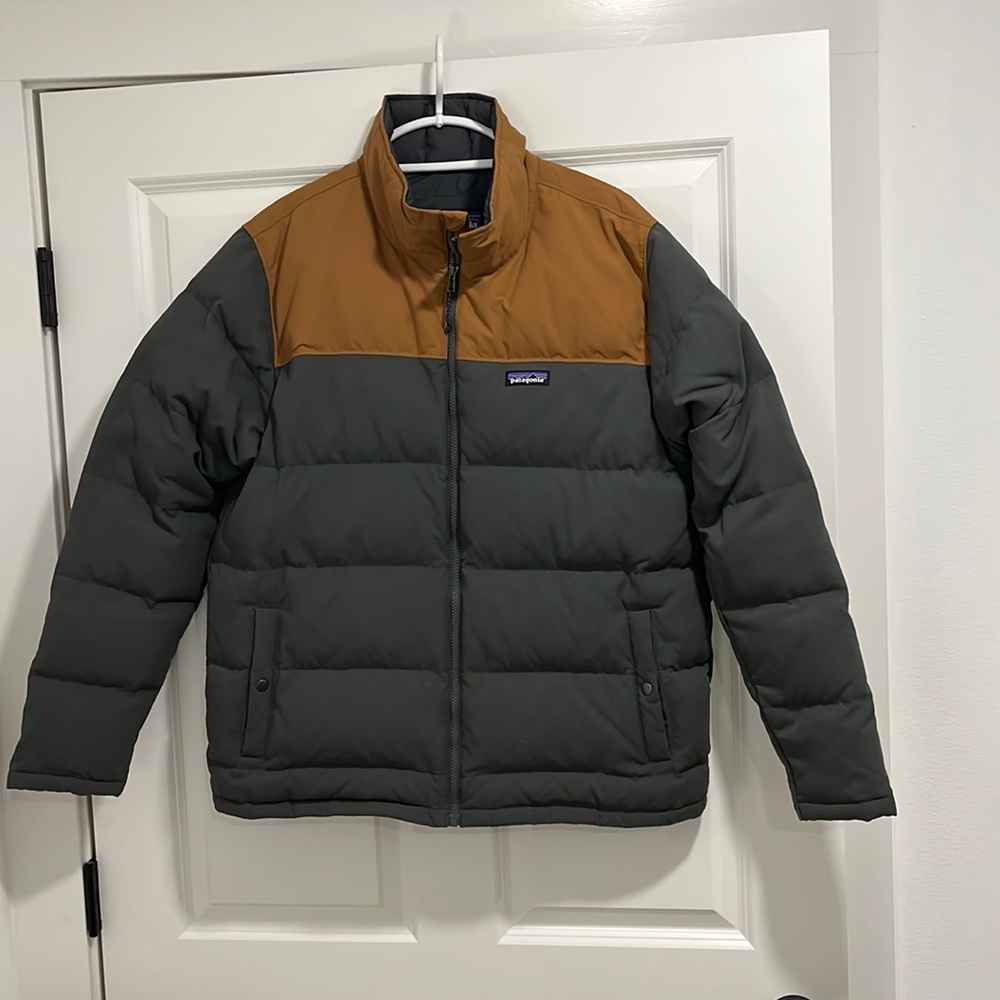 Patagonia Bivy Down Jacket Grey/Brown